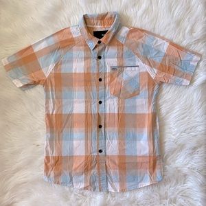 Hurley Plaid Button Up